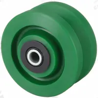 APPROVED VENDOR Track Wheel: 4 in Wheel Dia., 2 in Wheel Wd, 300 lb Load Capacity, Polyurethane (MPN 3G307). Key specifications — attr1099880: Yes; attr1099886: Green; attr1099891: APPROVED VENDOR.