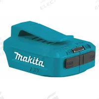MAKITA Power Source: 18V DC, 2 Ports, 18V LXT Li-Ion Batteries, Power Source Only (MPN ADP05). Key specifications — attr1255706: USB Power Source; attr1255707: 18V LXT Li-Ion Batteries; attr1255721: 18V DC; attr1255720: MAKITA.