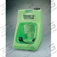 FEND-ALL BY PIP Eyewash Station: 6 gal Tank Capacity, Eyes Coverage, Bottle, Saline Concentrate (MPN 32-000100-0000). Key specifications — Includes: Sperian Water Additive; Eyewash Mount Type: Wall; Standards: ANSI Z358.1; Tank Material: Plastic; Refill Type: Bottle; Contents: Media Included; Brand: FEND-ALL BY PIP.