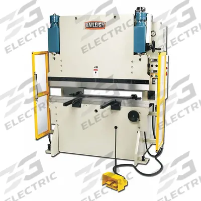 BAILEIGH INDUSTRIAL Sheet Metal Brake: Press Brake, Corded, Electric, Foot Pedal, 220V AC - Hydraulic Press Brakes