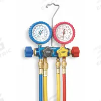 IMPERIAL Manifold Gauge: 4 Valves, 4 Hoses, Series 600, For R-134A (MPN 631-CKP). Key specifications — Product Type: Manifold Gauge Set; For Refrigerant Type: R-134A; Brand: IMPERIAL; Gauge Boots: Yes.