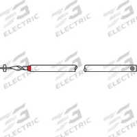 APPROVED VENDOR Spiral Balance Standard Rod: 29 5/8 in Overall Lg, Red, Spiral Balance Std Rod (MPN 76-SMS29R). Key specifications — Brand: APPROVED VENDOR; Finish: Unfinished; Color: Red; Product Type: Spiral Balance Standard Rod.