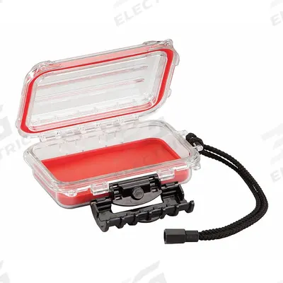 PLANO MOLDING Storage Box: 5 in x 3 in x 1 5/8 in, Clear - Single-Compartment Small Parts Boxes