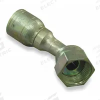 AEROQUIP Hydraulic Crimp Fitting: Steel x Steel, 45° Elbow, -8 For Hose Dash Size, ORS x Crimp (MPN 1AA12FRA8). Key specifications — Fitting Gender: Female x Genderless; Fitting Connection Type: ORS x Crimp; For Hose Dash Size: -8; Thread Size: 1-3/16"-12; Brand: AEROQUIP.