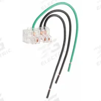 Switch Wiring Module: SNAPconnect(R) II, 120/277V AC, 15 A_20 A, 3 Wire, 6 in Wire Lg (MPN SNAPSP1NA). Key specifications — Manufacturer Part Number: SNAPSP1NA; Brand: HUBBELL; Voltage Rating: 120/277V AC; Compatible Series: SNAPconnect(R) II; Wire Type: Solid; Connector Type: Pigtail.
