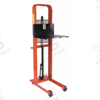 WESCO Platform Lift Truck: 1,000 lb, 5 3/4 in to 60 in, Steel, 24 in L x 24 in W Platform - Platform Lift Trucks