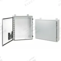 HOFFMAN Enclosure: Steel, 48 in x 36 in x 10 in, NEMA 12/13, Solid Cover, Hinged (MPN A483610LP). Key specifications — Brand: HOFFMAN; Closure Method: Clamps; Knockouts: Not Included.