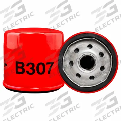 BALDWIN FILTERS Hydraulic/Oil Filter: B307, M20-1.50 Thread Size, 2 7/8 in Overall Ht, Oil - Spin-On Oil Filters