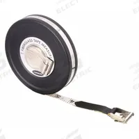 KESON Long Tape Measure: Manual, MC-1810-50, SAE/Engineers Scale, 50 ft, 1/8 in, Stainless Steel. Key specifications — attr939846: MC-1810-50; attr939849: Fiberglass; attr939859: Nonmagnetic Double Hook; attr939850: Double-Sided; attr939855: 1/8 in; attr944023: Hook End; attr940484: KESON; attr985224: Stainless Steel.