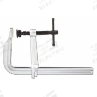 WESTWARD Bar Clamp: Extra Heavy Duty, Sliding T Handle, 12 in Jaw Opening - Max, 6 7/8 in Throat Dp (MPN 10D566). Key specifications — attr668287: Bar Slide; attr668283: Swivel; attr663925: WESTWARD.