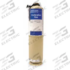 INDUSTRIAL SCIENTIFIC Calibration Gas: Nitrogen, +/-2% Accuracy, CH4, Calibration Gas, Cylinder (MPN 18101378). Key specifications — For Use With: Mfr. No. 05841; Background Gas: Nitrogen; Brand: INDUSTRIAL SCIENTIFIC; Gas Mixture: Methane 2.5%.