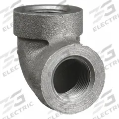 ANVIL Metal Pipe Elbow: 1/2 in x 1/2 in, Female NPT Threaded x Female NPT Threaded, Malleable Iron (MPN 0310500608). Key specifications — Maximum Operating Pressure: 2,000 psi @ 150° F; (DO NOT SEND) Manufacturer Location: Made in USA.