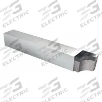 MICRO 100 Single-Point Tool Bit: RAL Tool Bit Style, 3/8 in Shank Wd, 3/8 in Shank Ht, Carbide, Zinc (MPN RAL-4)