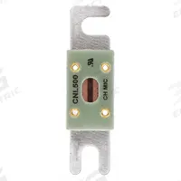 MERSEN Forklift Limiter Fuse: CNL Series, Bolt-On, Gen Purpose, 500 A, 80 V DC, Indicating, AC/DC (MPN CNL500). Key specifications — Brand: MERSEN; Series: CNL; Equivalent Fuse Series: ANL & CNL.