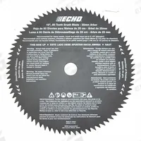 ECHO Brush Cutter Blade: 10 in Dia, Metal, DSRM-2600U/SRM-2620/SRM-2620T/SRM-266 (MPN 69500121431). Key specifications — Brand: ECHO; Compatible Manufacturer Number: SRM-2620T; Material: Metal; Product Type: Brush Cutter Blade.