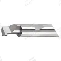 MICRO 100 Grooving Tool: 0.3750 in Shank Dia., Right Hand, 2.000 in Overall Lg (MPN QFR-059-12X)