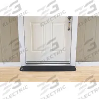 EZ EDGE Door Ramp: 46 in Lg, ADA Compliant, Black, Rubber (MPN MRAEZ0110). Key specifications — Brand: EZ EDGE.