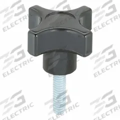 DAVIES Hand Knob: 4 Point, Thermoset, 1/4"-20 Thread, 1.5 in Dia (MPN 2820-J). Key specifications — Brand: DAVIES.