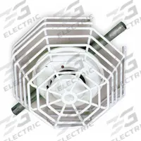 SAFETY TECHNOLOGY INTERNATIONAL Smoke Detector Guard: Steel, 8 1/4 in Overall Dp, STI-9602. Key specifications — Manufacturer Part Number: STI-9602; Brand: SAFETY TECHNOLOGY INTERNATIONAL; Color: White; For Location: Indoor; For Use With: Smoke Detectors; Includes: Mounting Hardware; Mounting Location: Wall Mount; Mounting Style: Surface Mount.