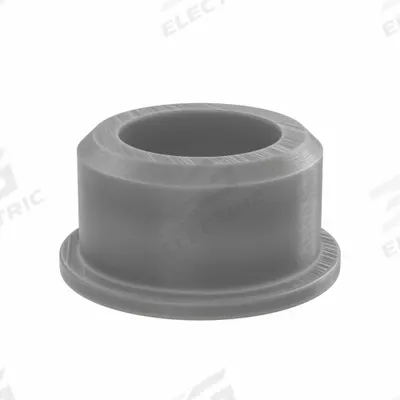 BUNTING BEARINGS Sleeve Bearing: MDS-Filled Nylon, 1/2 in Bore, 3/4 in OD, 7/16 in Overall Lg - Wear-Resistant Plastic Flanged Sleeve Bearings