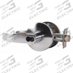 FALCON LOCK Door Lockset: Storeroom Lever Locksets, Chrome, ADA Compliant (MPN W581BD Q 626). Key specifications — Ligature Resistance: Not Ligature-Resistant; Brand: FALCON LOCK; Lockset Function ANSI Code: F86; Visual Indicator Message: No Message; Lockset Style: Quantum; ADA Compliant: Yes; Finish: Satin Chromium-Plated : Steel.