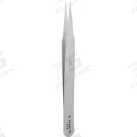 EXCELTA Tweezers: Stainless Steel, Point, Straight Tip, 0.006 in Tip Thick (MPN 2-SA). Key specifications — attr1002355: Stainless Steel; attr1002345: EXCELTA; attr1002348: Stainless Steel; attr1002358: Smooth; attr1002361: 2-SA; attr1024781: Standard.