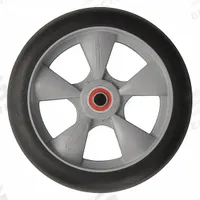 MAGLINER Wheel: 10 in Overall Ht, 250 lb Load Capacity, 10 in H x 2 in W, 10 in Overall Lg, Black (MPN 111070). Key specifications — Features: 10 inch x 2 inch Interlocked Microcellular Foam Wheel (each); Compatible Grainger Part Number: 9JZ69; Manufacturer Part Number: 111070; Accessory Type: Replacement Wheel; Compatible with Product Type: Magliner Hand Trucks.