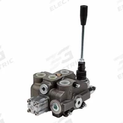 HYDRO CUSTOM Hydraulic Directional Control Valve: Four-Way / Three Positions - Stack Valve Working Sections