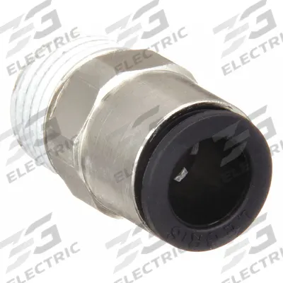 LEGRIS Push-Fit Adapter Fitting: 3/8 in OD x 3/8 in Pipe Size, Push-to-Connect x MBSPT - Nylon & Nickel-Plated Brass Tube Fittings