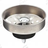 APPROVED VENDOR Strainer: 3 in Overall Dia, 2 1/8 in Overall Ht, Stainless Steel, Unfinished, Silver (MPN 1PPF9). Key specifications — Material: Stainless Steel; Color: Silver; Connection Type: Drop-In; Brand: APPROVED VENDOR; Application: Sink Drain.