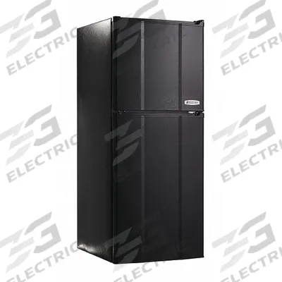 MICROFRIDGE Refrigerator and Freezer: Black, 4.8 cu ft Total Capacity, 9 Shelves - Mini Refrigerators