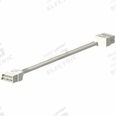 REMPHOS Linking Cable: 12 in Lg, 1/4 in Wd, 3/10 in Ht - Cords & Wiring