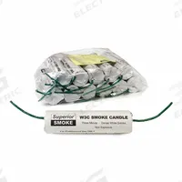 SUPERIOR SMOKE Smoke Candle: 40,000 cu ft Generated Volume, 3 min Max Emission Time (MPN W3C). Key specifications — Brand: SUPERIOR SMOKE; Ignition Type: Double Fuse; Smoke Color: White.