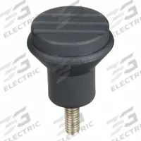 KIPP Hand Knob: Pull, Plastic w/ SS Thread, M4 Thread, 10 mm Thread Lg, 21 mm Dia (MPN K0251.004X10). Key specifications — Brand: KIPP.