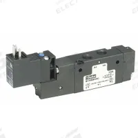 PARKER Solenoid Air Control Valve: B7, Four-Way / Two-Position, Single Solenoid, 24V DC, Non-Locking (MPN B713BB549A). Key specifications — attr1084839: DIN Solenoid Connector; attr1093196: Solenoid Coil Included; attr1084853: Internal Pilot; attr1084865: Non-Locking; attr1084872: Solenoid Air Control Valve; attr1084885: Single Solenoid; attr1084828: B713BB549A; attr1084832: PARKER.