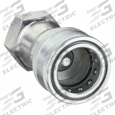 AEROQUIP Hydraulic Quick Connect Hose Coupling: 3/8 in Coupling Size, Steel - 5600 Series Hydraulic Quick-Connect Coupling Bodies