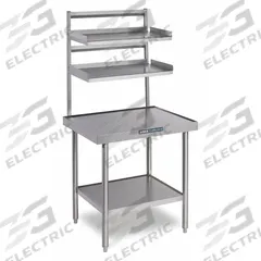 CARLISLE DINEX Induction Charger Table: 30 in Overall Lg, 24 in Overall Wd, 60 3/4 in Overall Ht (MPN DXPICTABLESS)