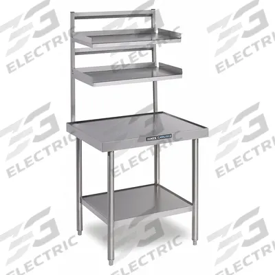 CARLISLE DINEX Induction Charger Table: 30 in Overall Lg, 24 in Overall Wd - Furnishings, Appliances and Hospitality