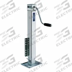 REESE Jack: Sidewind Trailer Jack, 5,000 lb Static Load Capacity, Sidewind, Bolt-On, 2 ft 7 in (MPN HD50000101). Key specifications — Handle Type: Sidewind; Mounting Type: Bolt-On; Maximum Lift Height: 2 ft 7 in; Base: Footplate; Brand: REESE.