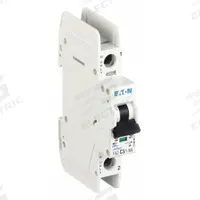 EATON IEC Miniature Circuit Breaker: 3 A Amps, 48V DC, 10kA at 277/480V AC, Screw Clamp, FAZ-NA (MPN FAZ-C3/1-NA-SP). Key specifications — Brand: EATON; DC Voltage Rating: 48V DC; Max. AIR Rating: 10kA at 277/480V AC; Terminal Connection: Screw Clamp; AC Voltage Rating: 277/480V AC.