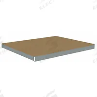 TENNSCO Shelf: 60 in x 42 in, 2,250 lb Load Capacity, Particleboard, Gray, Shelf (MPN ZLCS-6042D). Key specifications — Decking Material: Particleboard; Includes: (4) Beams; Decking Finish: Unfinished; Shelf Configuration: Single Straight; Color: Gray; Frame Material: Steel; Brand: TENNSCO; Frame Finish: Zinc Plated.