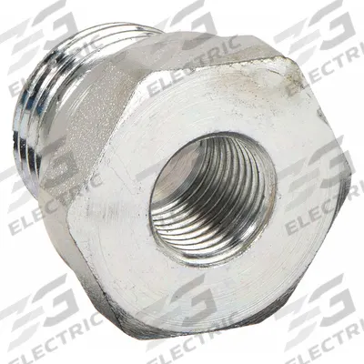 PARKER Metal Pipe Straight: Straight, Carbon Steel, 3/8 in x 1/4 in - Hydraulic Threaded Extreme-Pressure Pipe Fittings