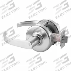 CORBIN Door Lockset: Privacy Lever Locksets, Chrome, ADA Compliant (MPN CLX3320 PZD 626). Key specifications — Ligature Resistance: Not Ligature-Resistant; Brand: CORBIN; Lockset Function ANSI Code: F76A; Visual Indicator Message: No Message; Lockset Style: Princeton Lever; ADA Compliant: Yes; Finish: Satin Chromium-Plated.