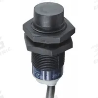 TELEMECANIQUE SENSORS Inductive Cylindrical Proximity Sensor: Non-Terminated Cable, Unshielded, NC (MPN XS4P18AB120). Key specifications — Brand: TELEMECANIQUE SENSORS; AC Supply Voltage Rating: Not Rated; DC Supply Voltage Rating: 12-24V DC.