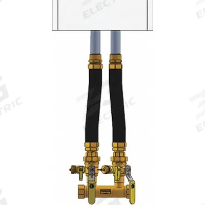 WEBSTONE Hot Water and Steam Boiler Installation Kit: 4FK4-WIF, Threaded - Installation Kits for Hot Water & Steam Boilers