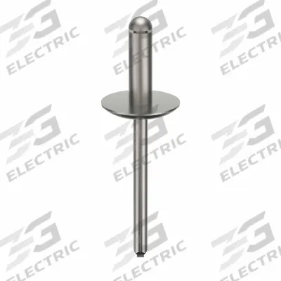 APPROVED VENDOR Blind Rivet,1 11/12" L,0.188" dia,PK250: Inch, 1 59/64 in Overall Lg, 37/64 in Body Lg - Large Flange Blind Rivets