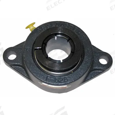 SEALMASTER 2 Bolt Flange Bearing: Radial Ball, 1 in Bore, Cast Iron, Concentric Collar - General Purpose Flange-Mount Ball Bearings
