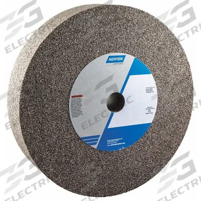 NORTON Straight Grinding Wheel: Type 1, 14" x 2 1/2" x 1 1/2", Aluminum Oxide - General Purpose Grinding Wheels for All Metals