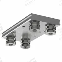 HEPCOMOTION GV3 Carriage: For 12 mm Rail Wd, Roller, GV3 Std Carriage, 17.44 mm Carriage Ht (MPN AU12P1/P213L75NS). Key specifications — Carriage Material: Aluminum; Roller Material: Stainless Steel; Size: 12; Brand: HEPCOMOTION; Features: P1/P2 Precision; Type: GV3 Standard Carriage.