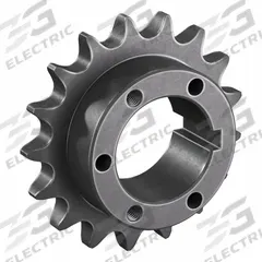 TSUBAKI Sprocket: For 60 Chain, 17 Teeth, 4.082 in Pitch Dia, 4.462 in Outside Dia, Steel (MPN 60P17). Key specifications — Brand: TSUBAKI; Required Bushing Series: P1.